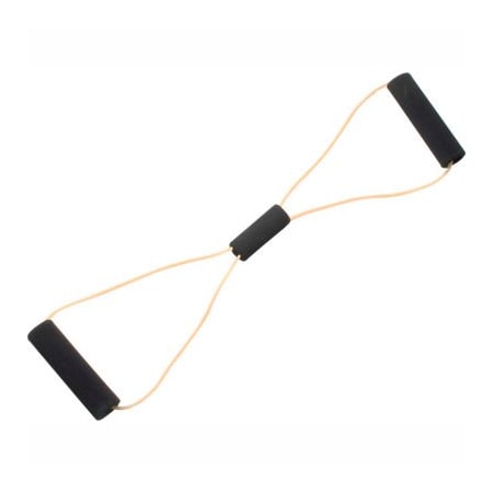 Fabrication Enterprises CanDo BowTie Tubing Exerciser, Tan, 22" 1344368